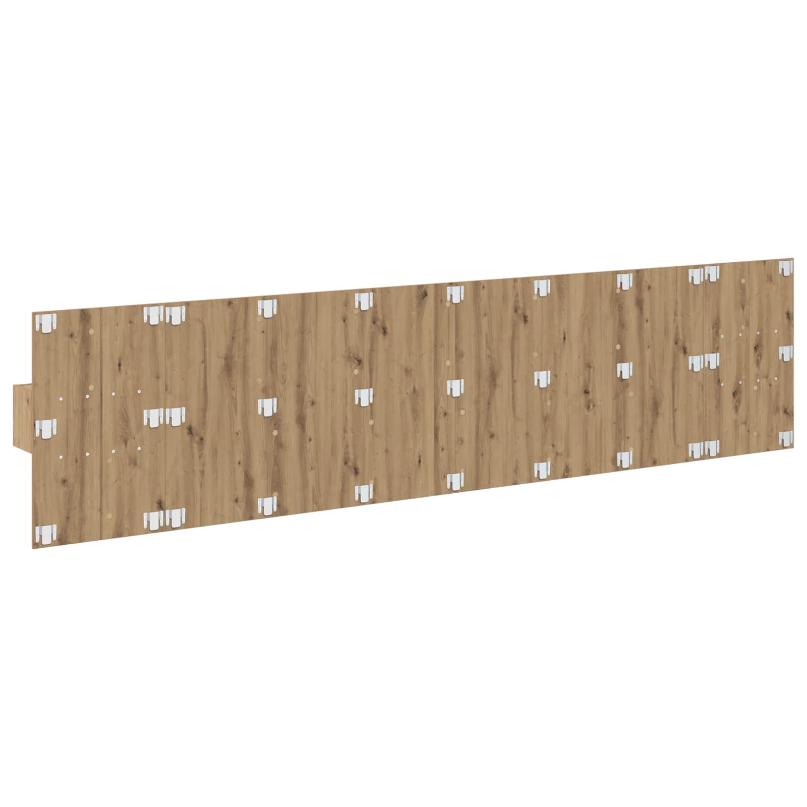 Tête de lit avec armoire avec tiroir 3 pcs Chêne artisanal - XIOS