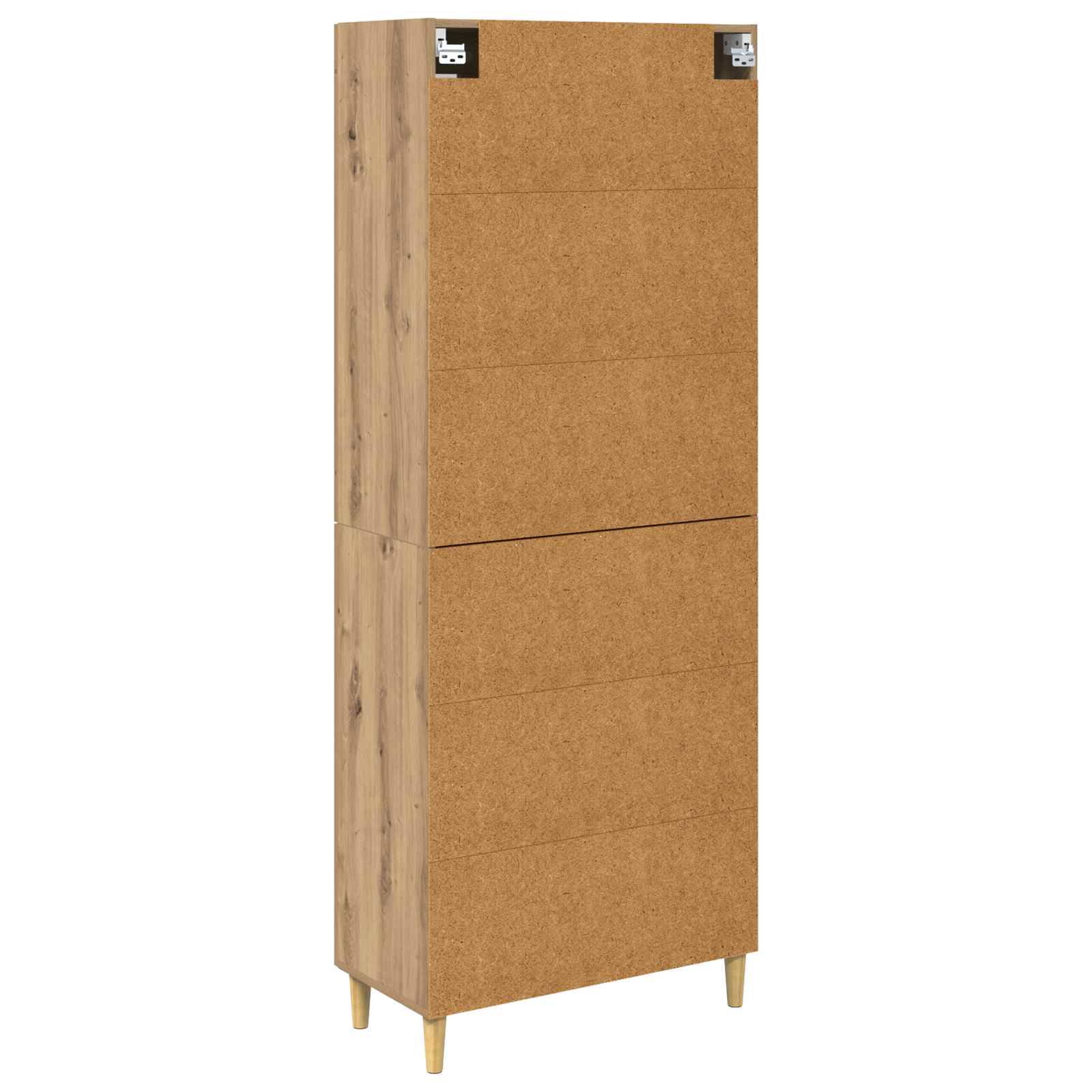 Haut Armoire Chêne artisanal 69,5 x 34 x 180 cm - XIOS
