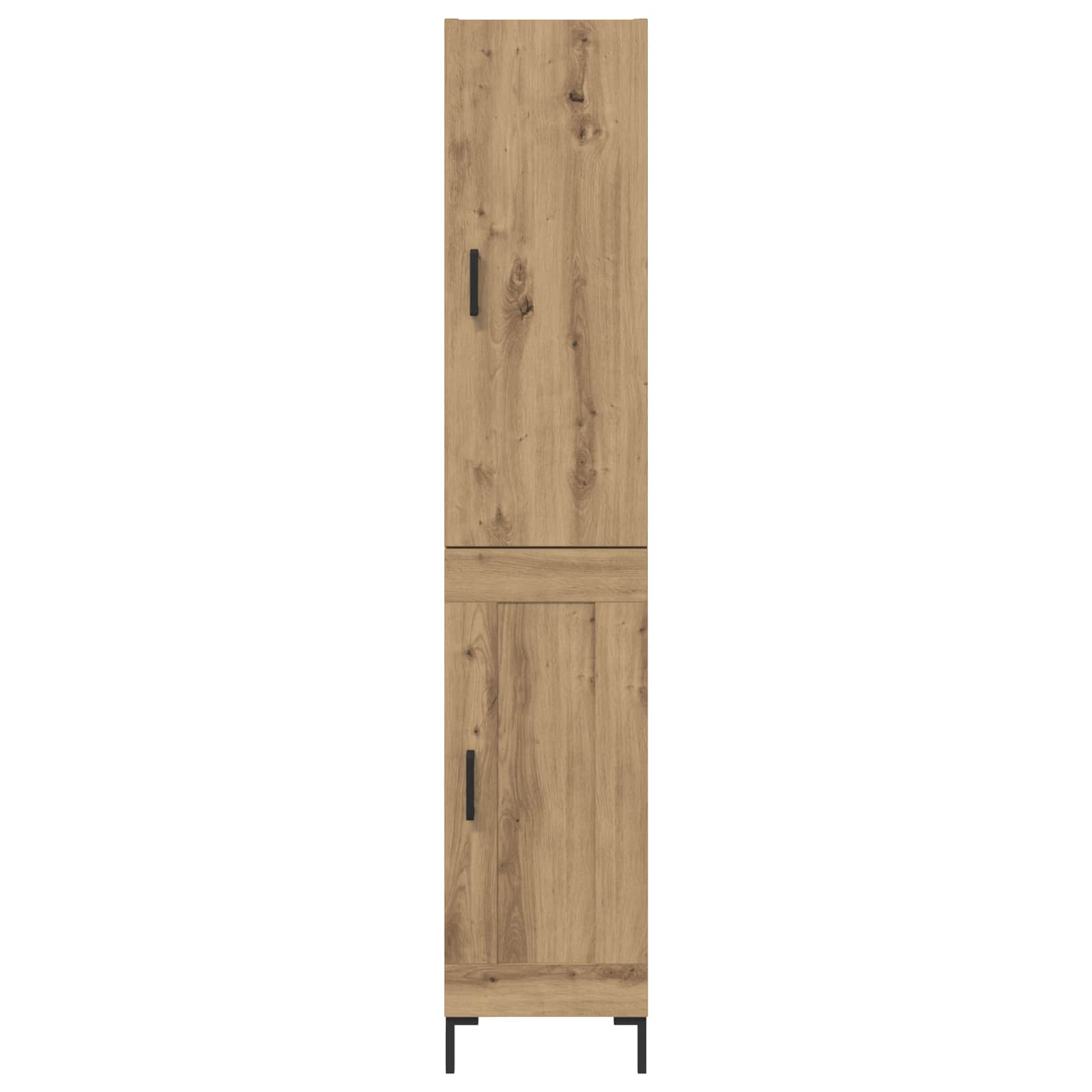 Haut Armoire Chêne artisanal 69,5 x 34 x 180 cm - XIOS