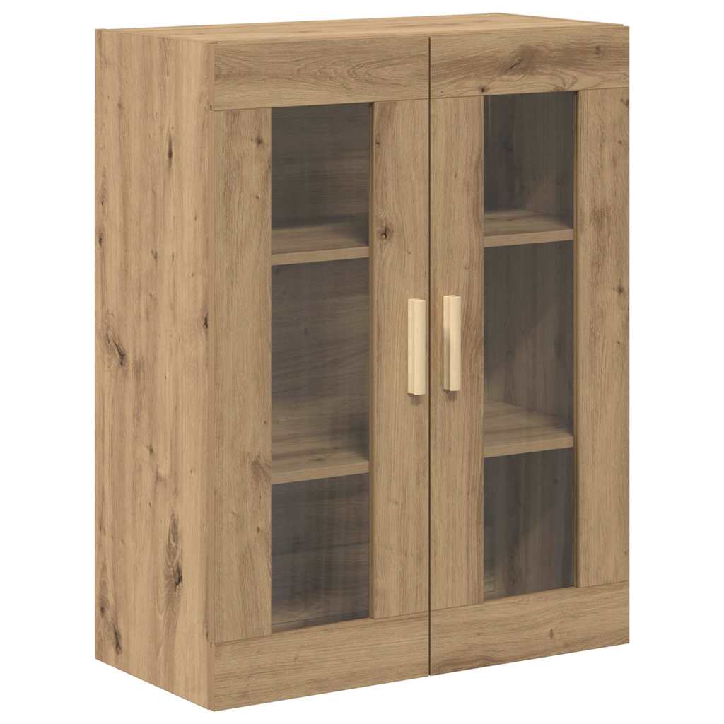 Haut Armoire avec tiroir Chêne artisanal 69,5 x 34 x 180 cm - XIOS