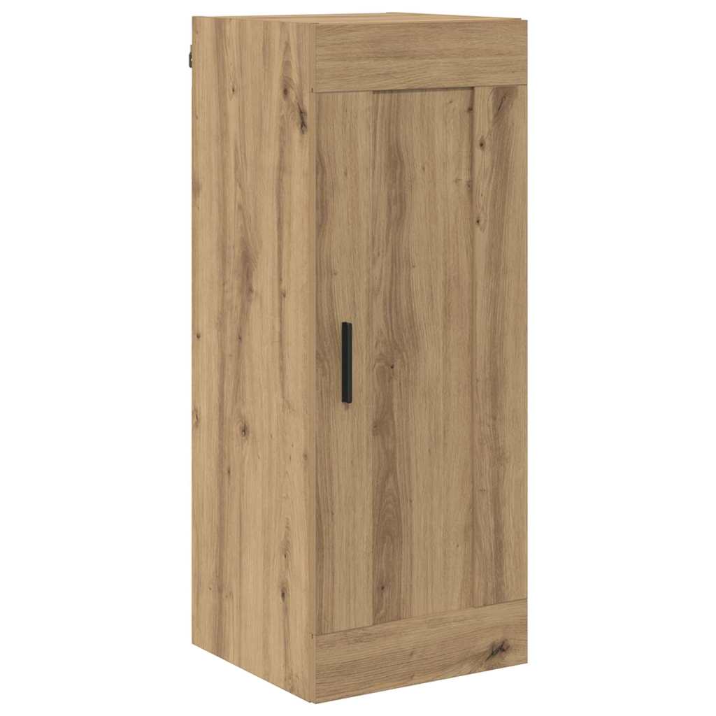 Haut Armoire avec tiroir Chêne artisanal 34,5 x 34 x 180 cm - XIOS