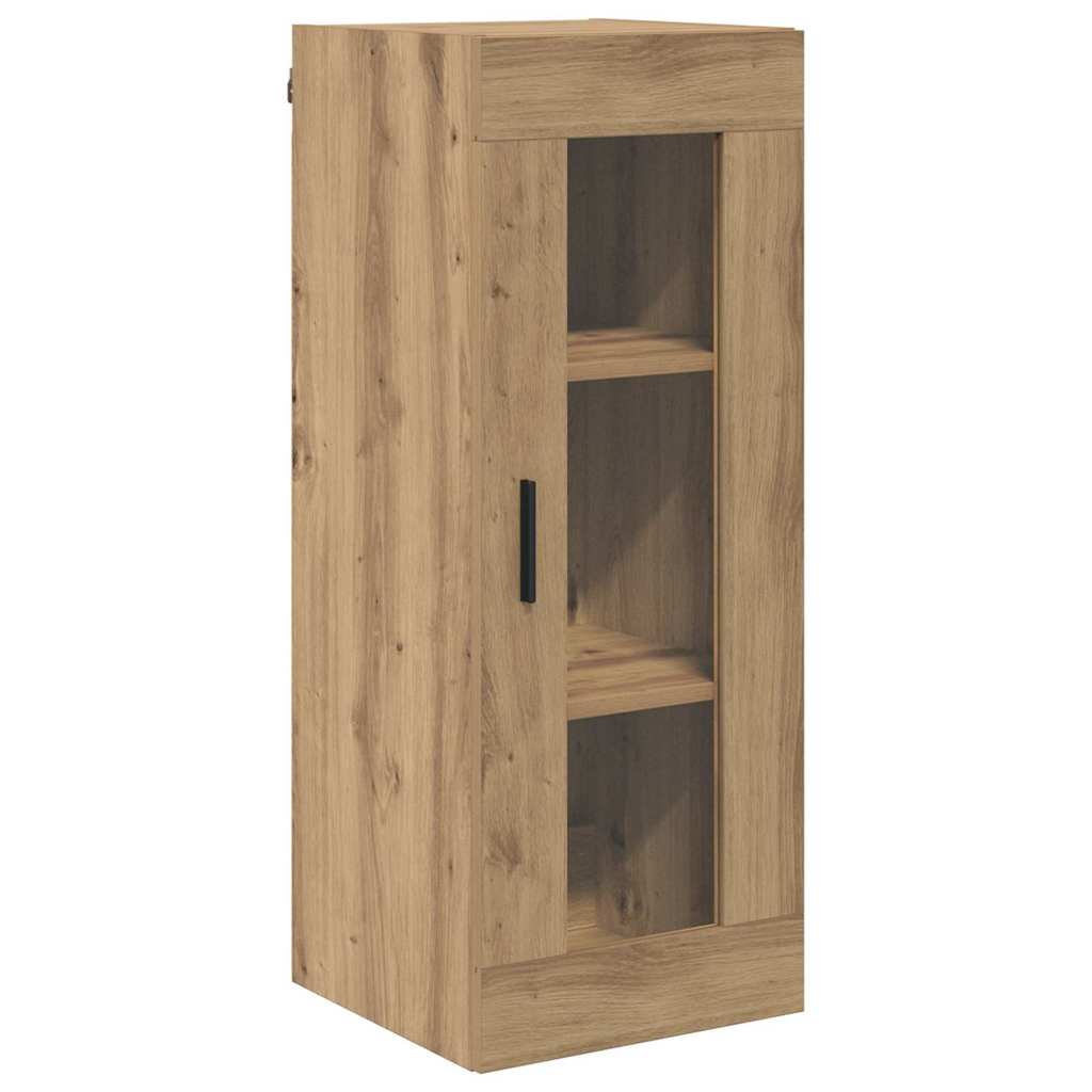 Haut Armoire avec tiroir Chêne artisanal 34,5 x 34 x 180 cm - XIOS