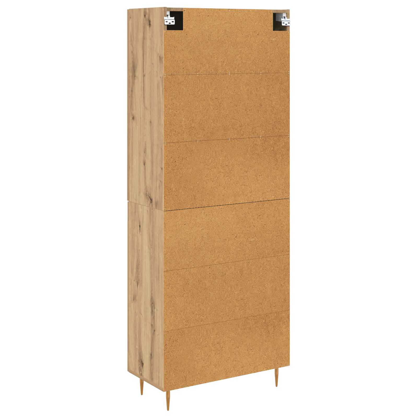 Haut Armoire Montage mural Chêne artisanal 69,5 x 34 x 180 cm - XIOS