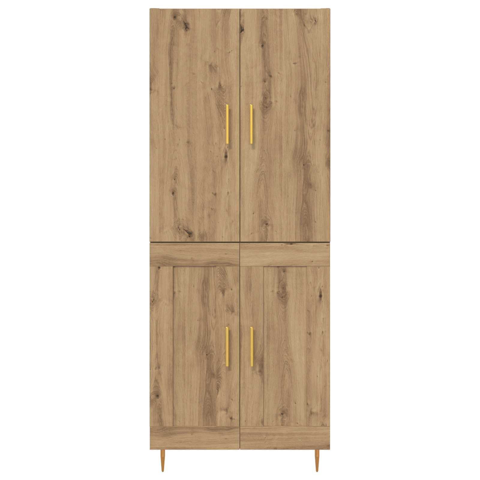 Haut Armoire Montage mural Chêne artisanal 69,5 x 34 x 180 cm - XIOS
