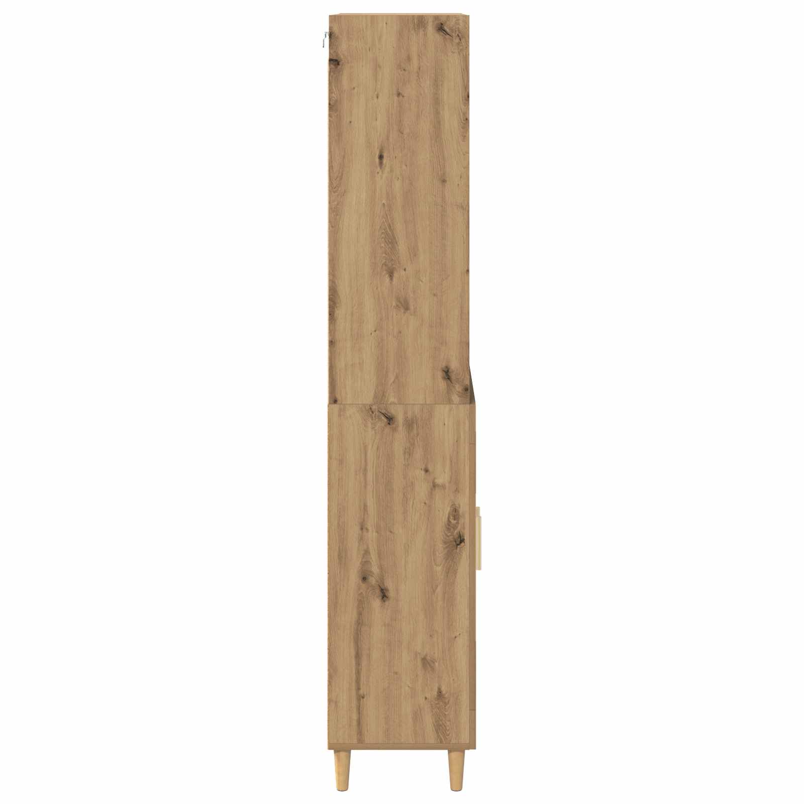 Haut Armoire Chêne artisanal 69,5 x 32,5 x 180 cm - XIOS