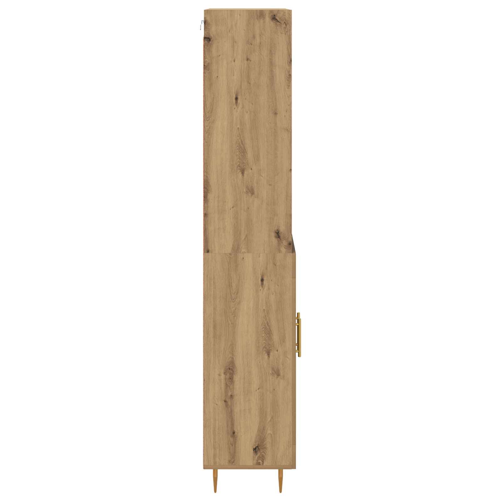Haut Armoire Chêne artisanal 69,5 x 32,5 x 180 cm - XIOS