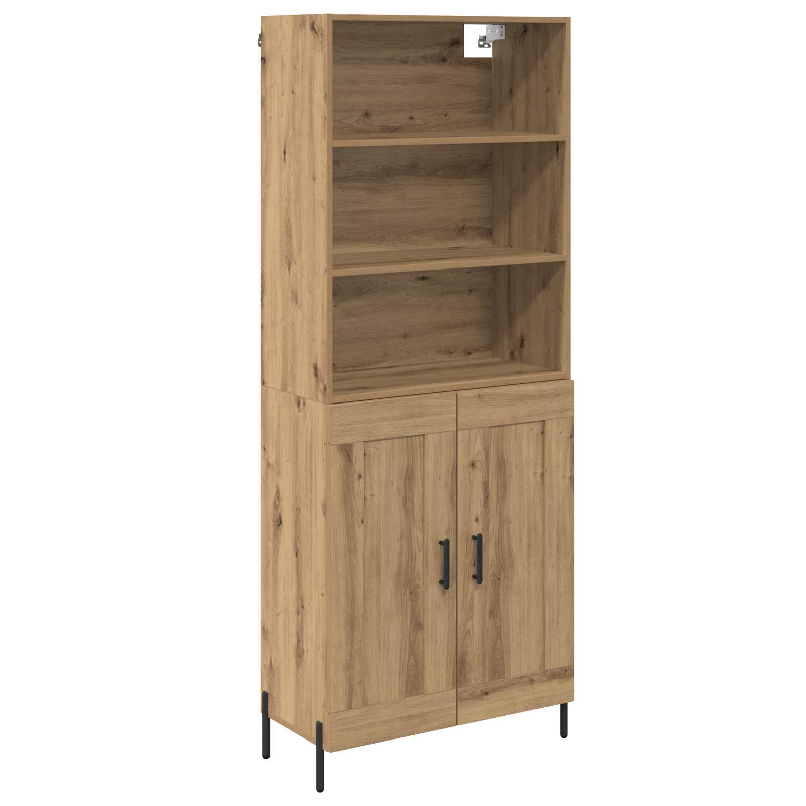 Haut Armoire Chêne artisanal 69,5 x 32,5 x 180 cm