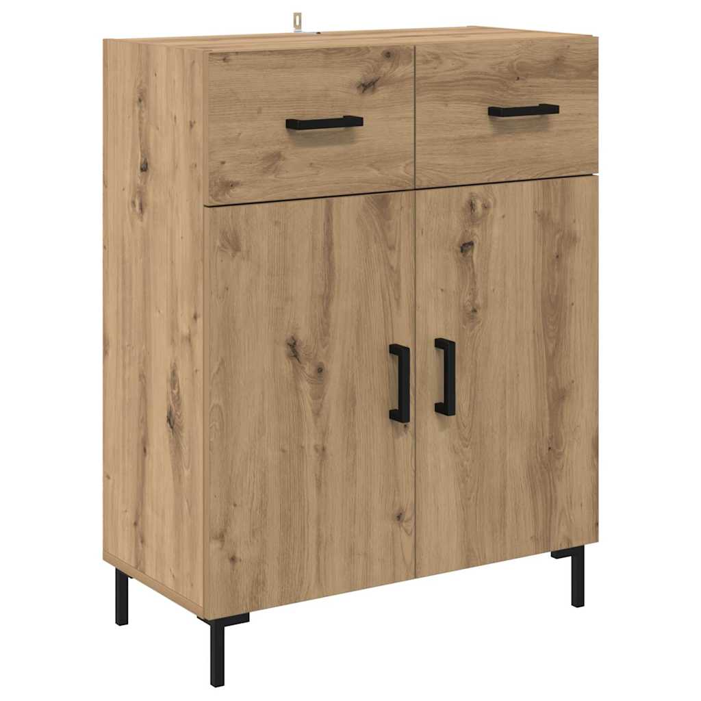 Haut Armoire Chêne artisanal 69,5 x 34 x 180 cm