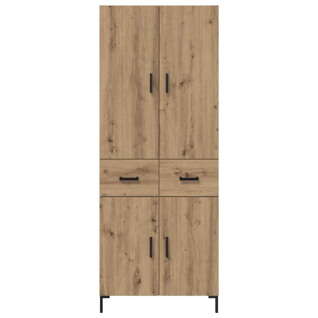 Haut Armoire Chêne artisanal 69,5 x 34 x 180 cm