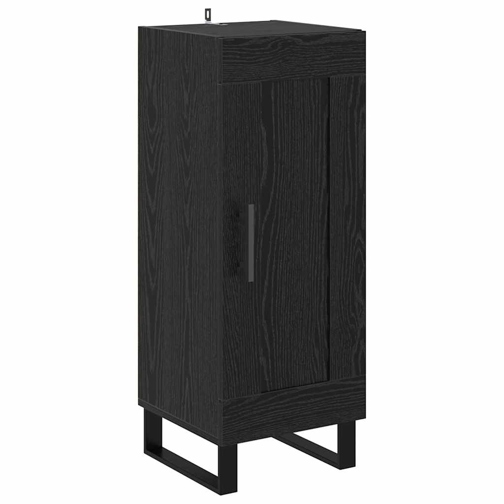 Haut Armoire Chêne noir 34,5 x 34 x 180 cm Bois d'ingénierie - XIOS