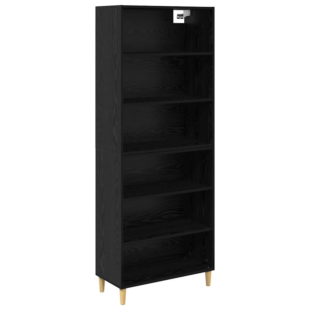 Haut Armoire 2 pcs Chêne noir 69,5 x 32,5 x 180 cm - XIOS