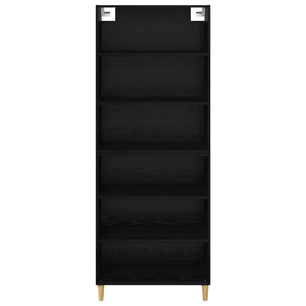 Haut Armoire 2 pcs Chêne noir 69,5 x 32,5 x 180 cm - XIOS