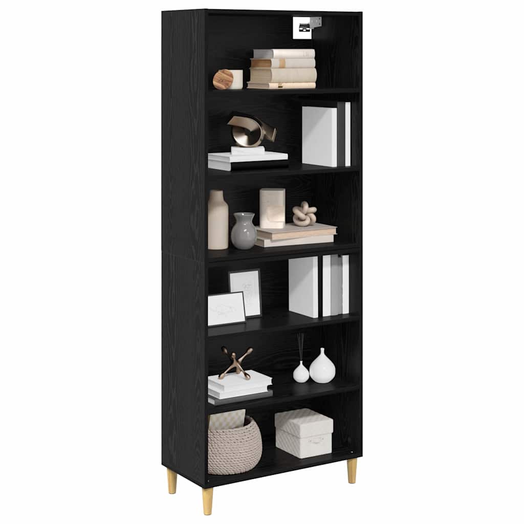 Haut Armoire 2 pcs Chêne noir 69,5 x 32,5 x 180 cm - XIOS