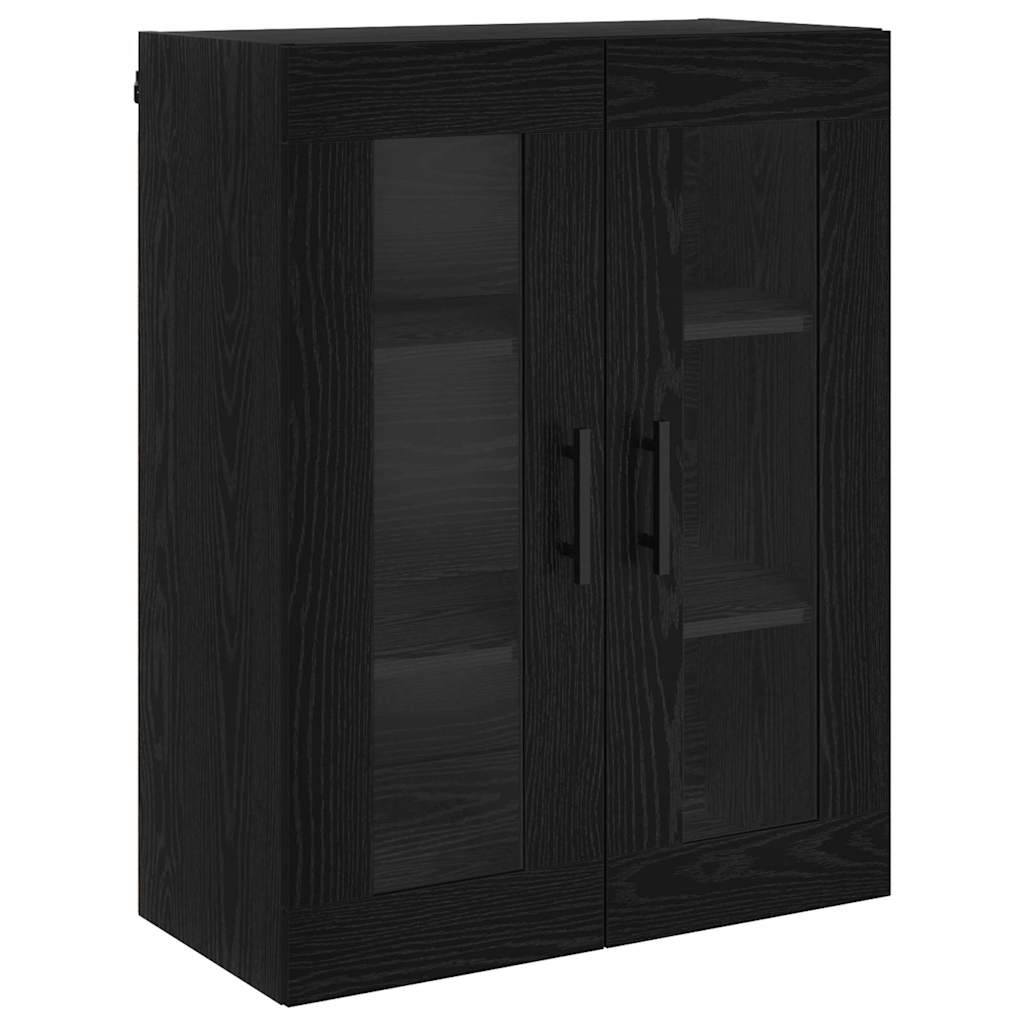 Haut Armoire 2 pc Chêne noir 69,5 x 34 x 180 cm - XIOS