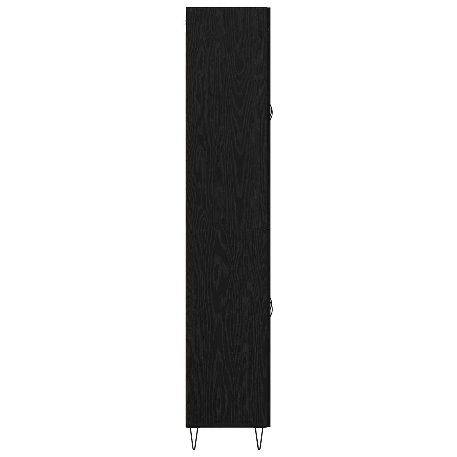 Haut Armoire Chêne noir 69,5 x 34 x 180 cm Bois d'ingénierie - XIOS