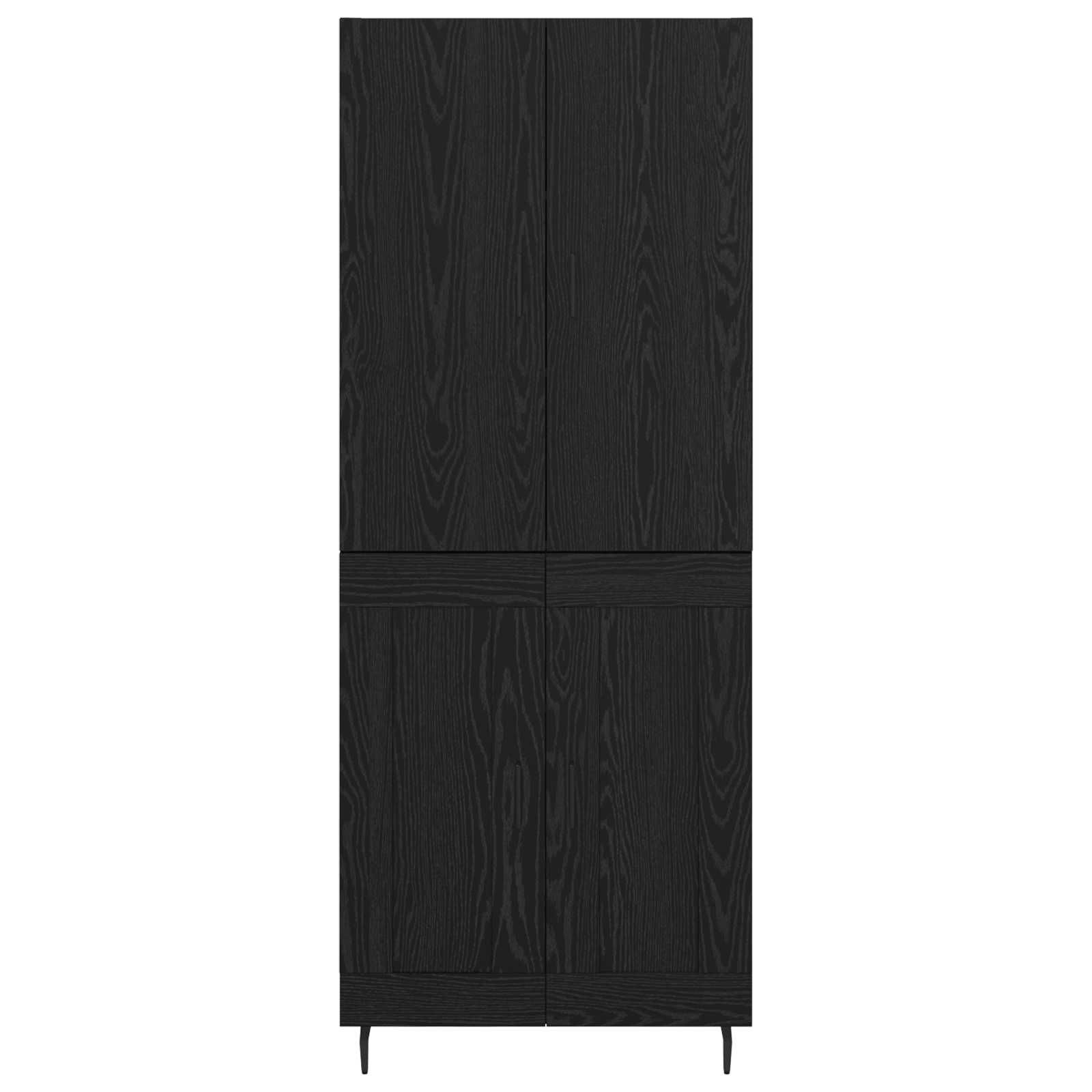 Haut Armoire Chêne noir 69,5 x 34 x 180 cm - XIOS