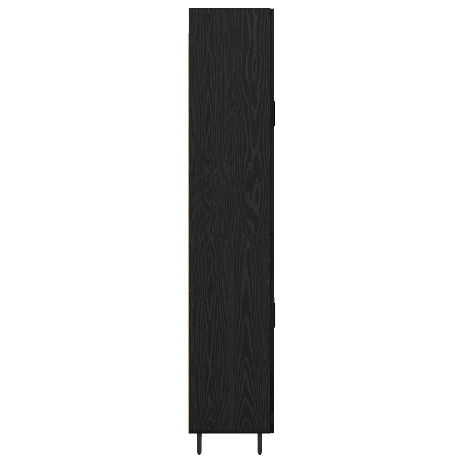 Haut Armoire Chêne noir 69,5 x 34 x 180 cm - XIOS
