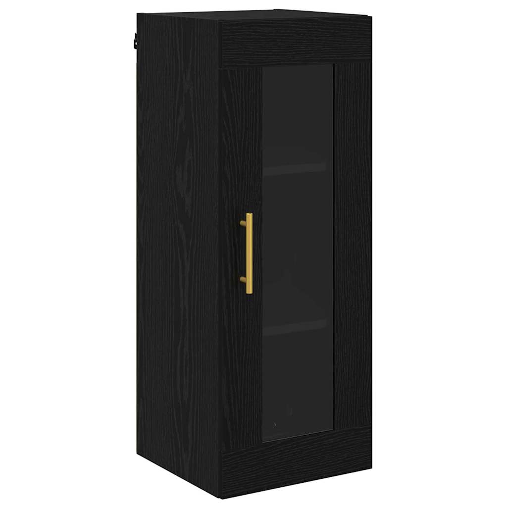 Haut Armoire Chêne noir 34,5 x 34 x 180 cm Bois d'ingénierie - XIOS