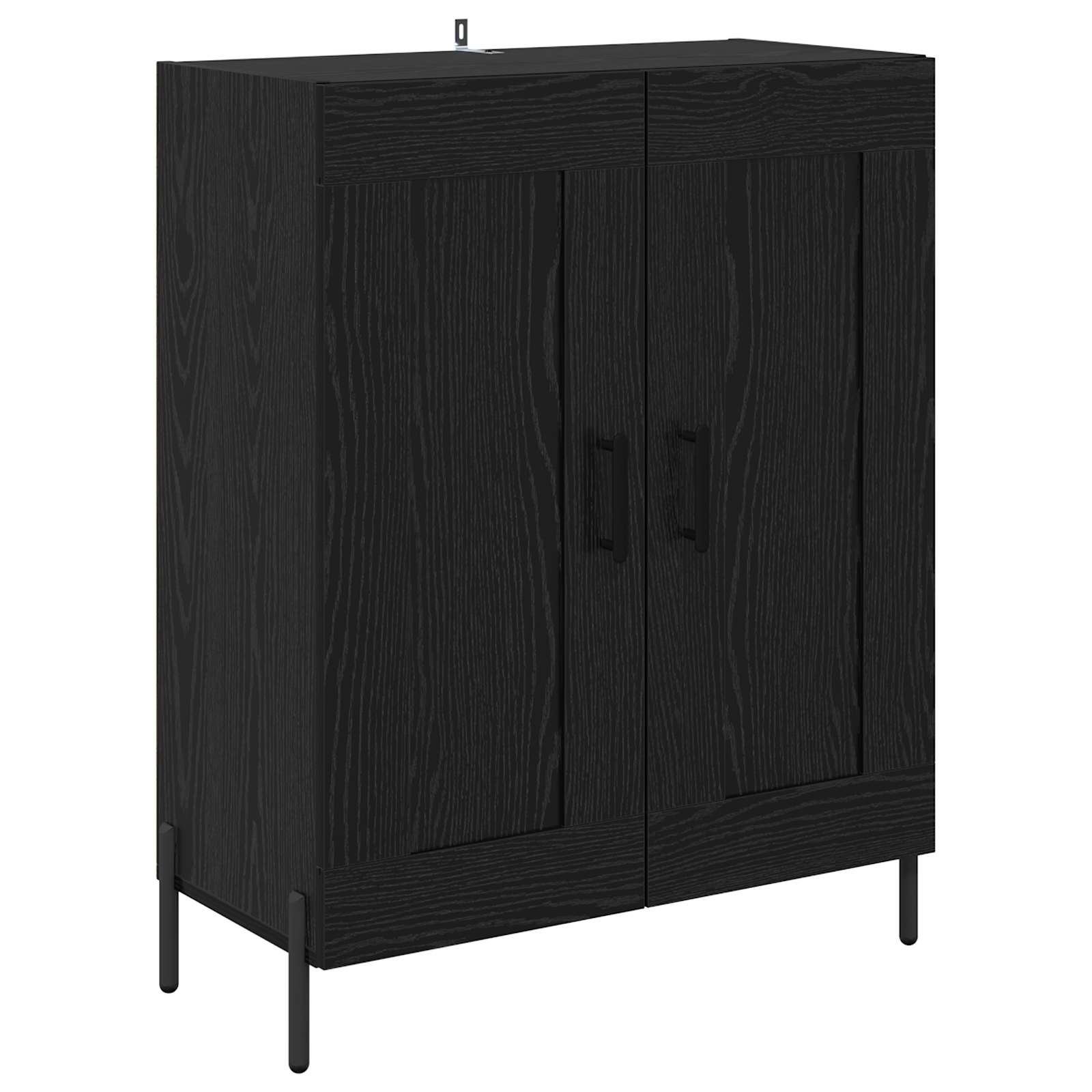 Haut Armoire Chêne noir 69,5 x 34 x 180 cm Bois d'ingénierie - XIOS