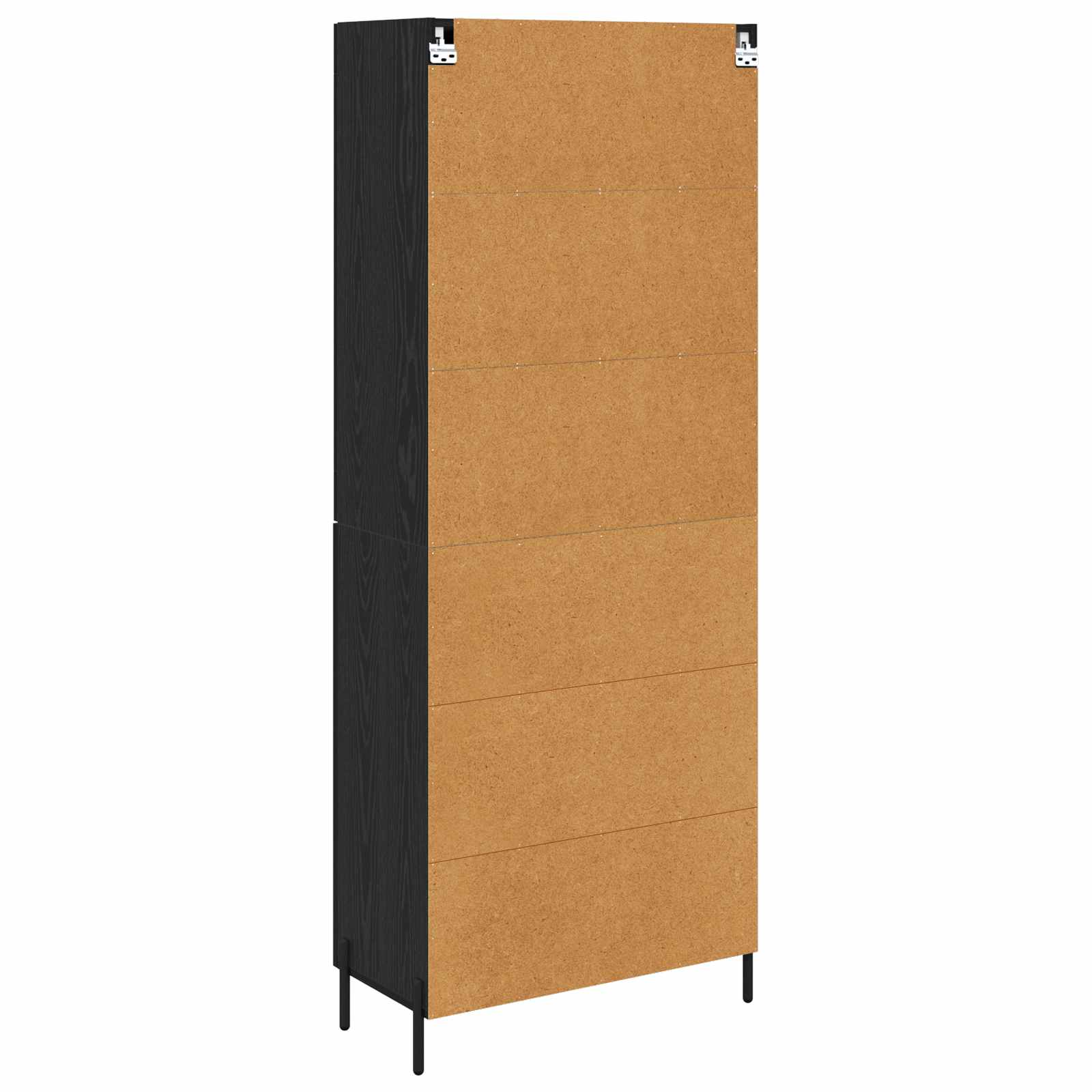 Haut Armoire Chêne noir 69,5 x 34 x 180 cm Bois d'ingénierie - XIOS