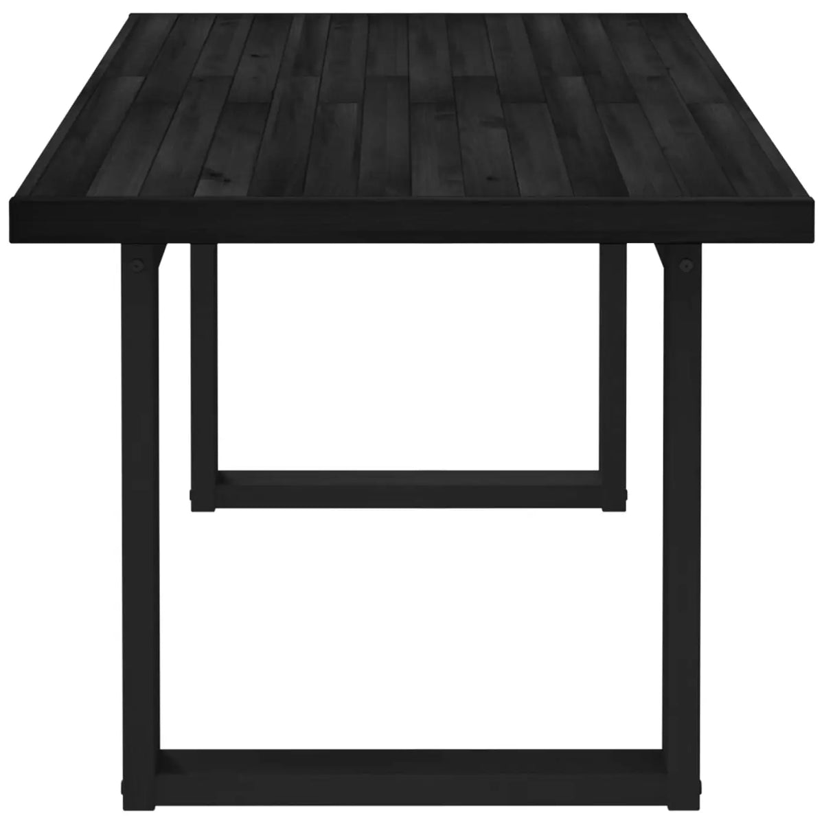 Table de salle à manger / Table de repas NOAIN 160 cm Noir - XIOS