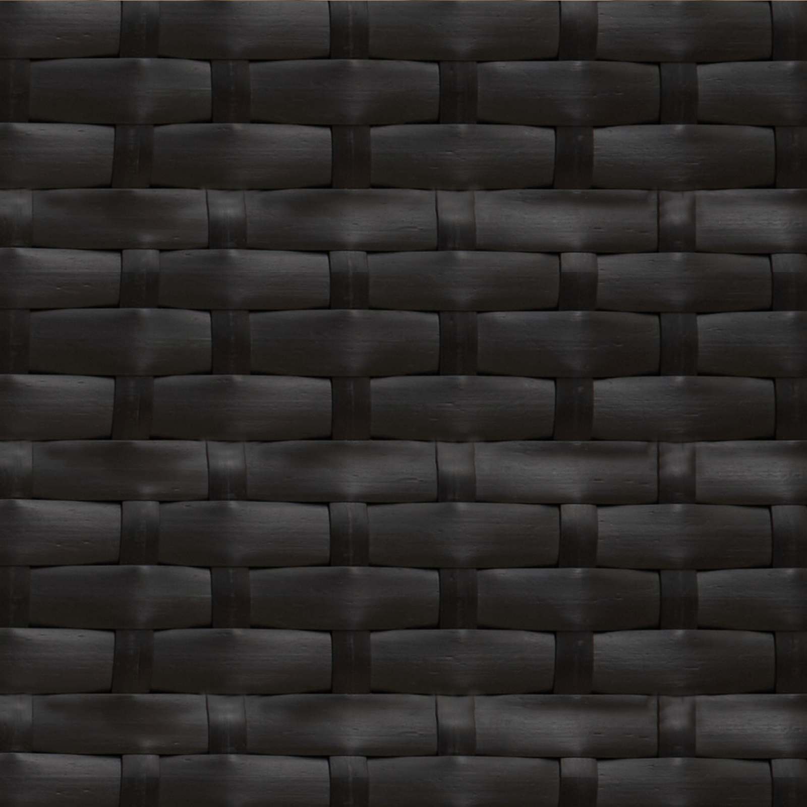 Ensemble de canapé de jardin avec coussin 2 pcs Noir et Crème - XIOS