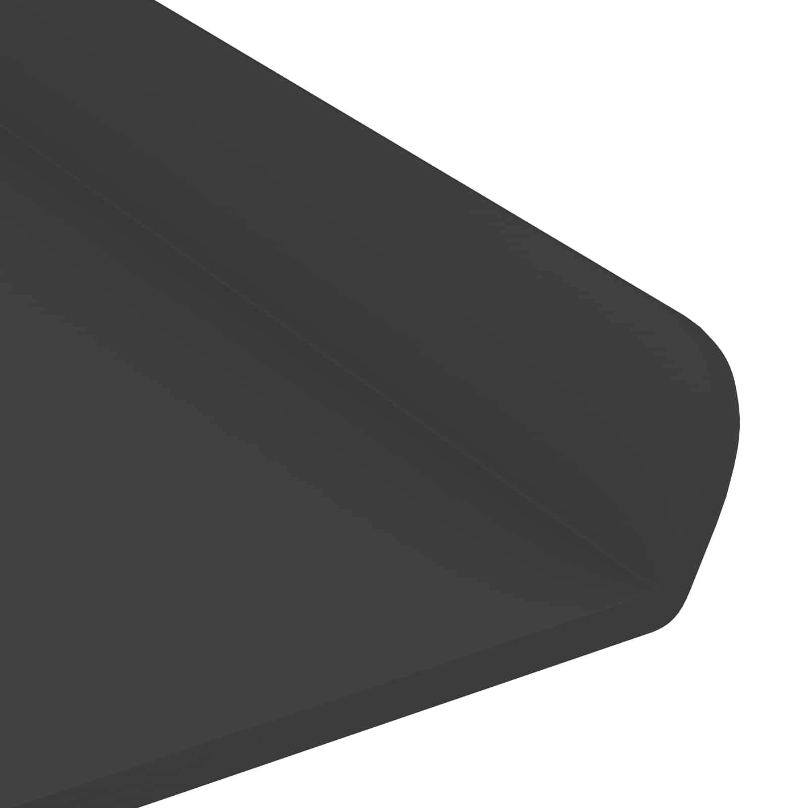 Étagère Murale avec étagère 2 pcs Noir 80 x 9 x 2.5 cm - XIOS