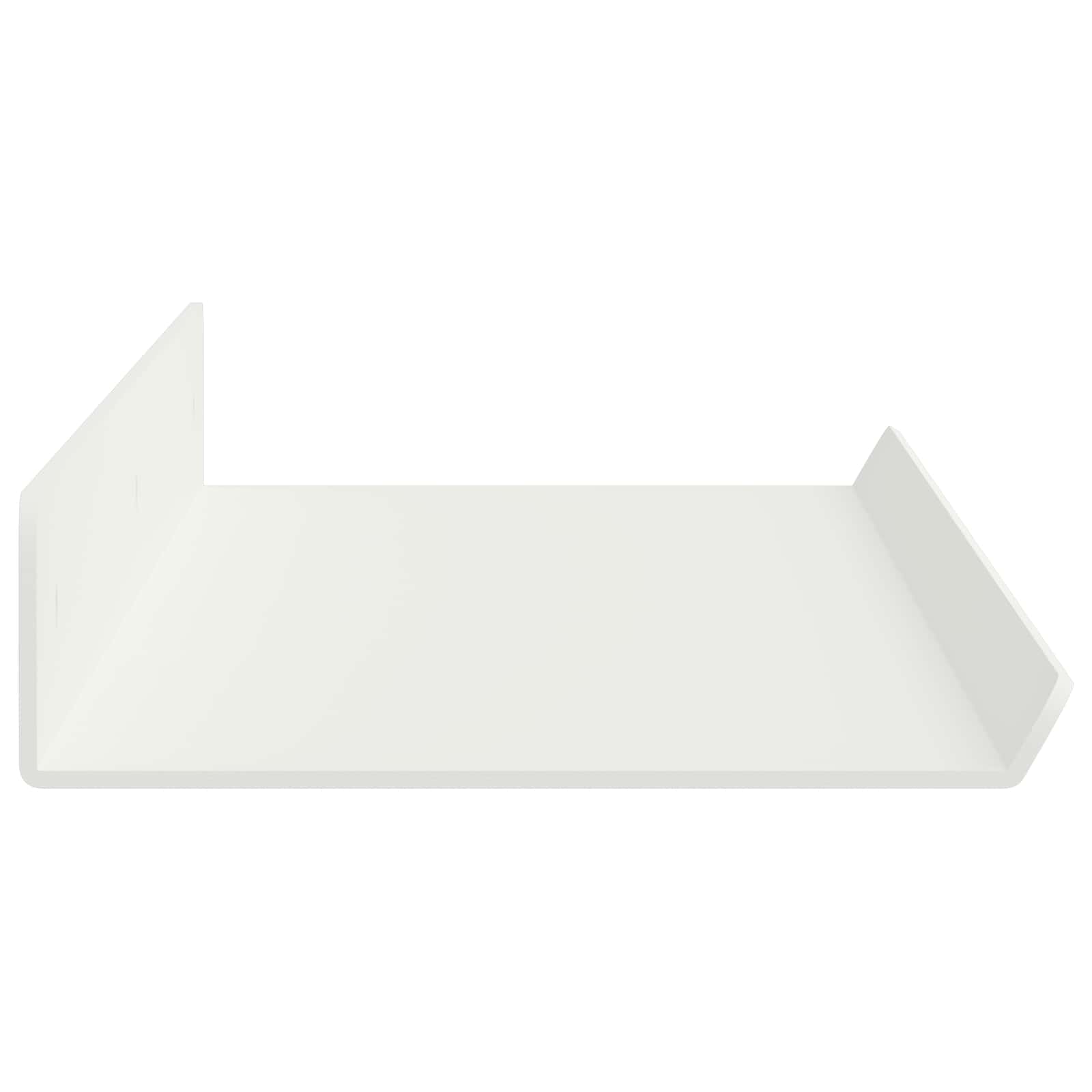 Étagère Murale avec étagère 2 pcs Blanc 60 x 9 x 2,5 cm - XIOS