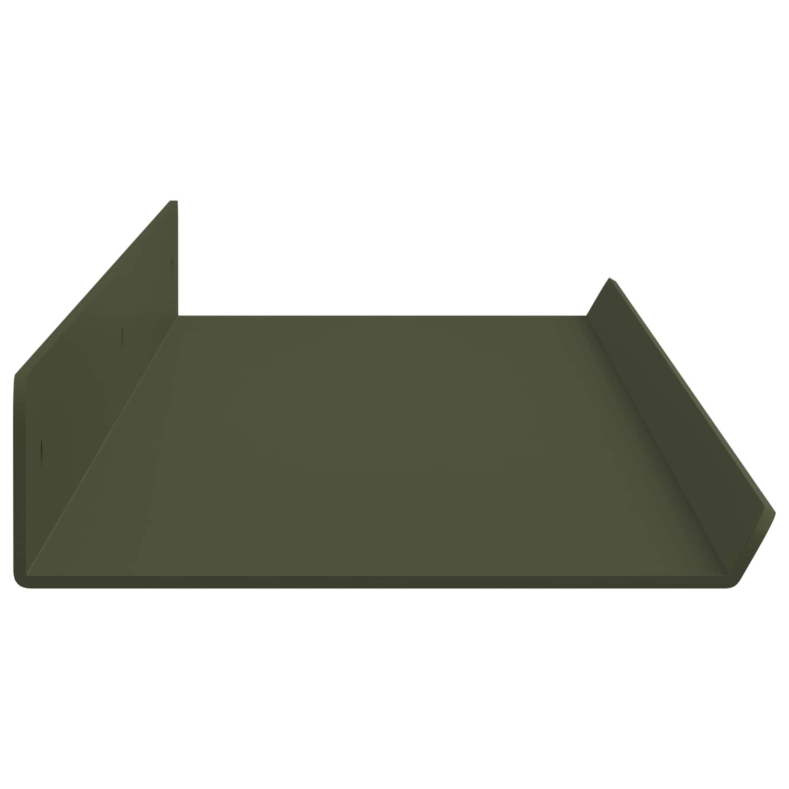 Étagère Murale avec étagère 4 pcs Vert olive 80 x 9 x 2,5 cm - XIOS