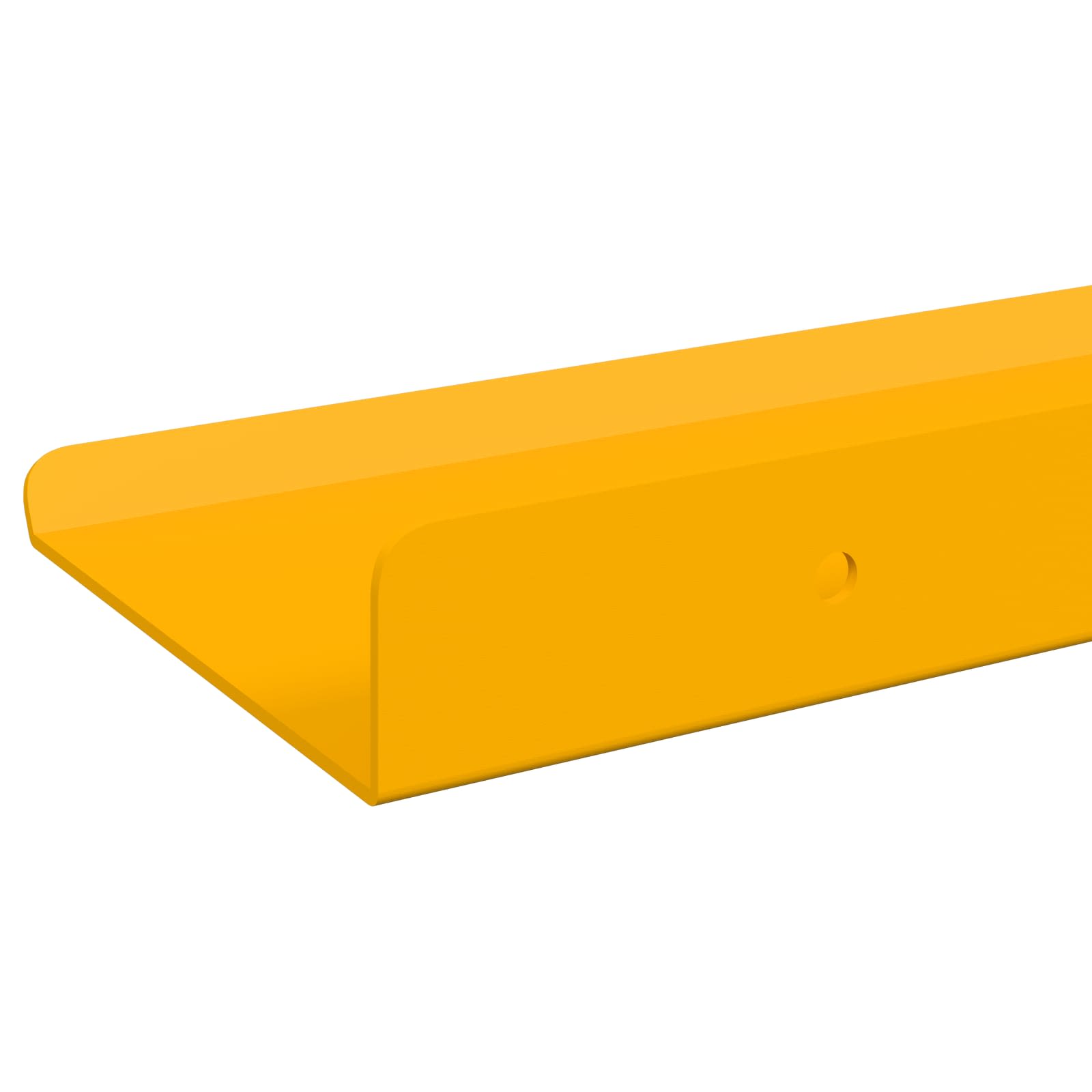 Étagère flottante Montage mural 4 pc Jaune moutarde Acier - XIOS