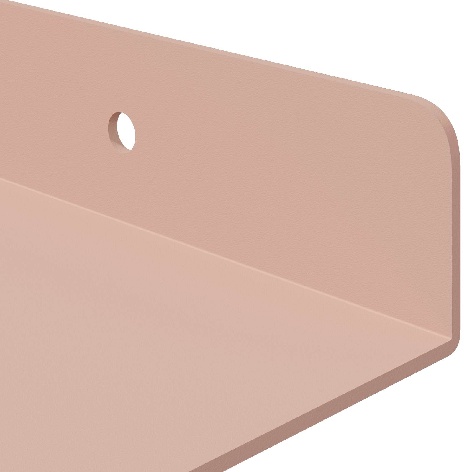 Étagère Murale avec étagère 4 pcs Rose 60 x 18 x 2,5 cm - XIOS