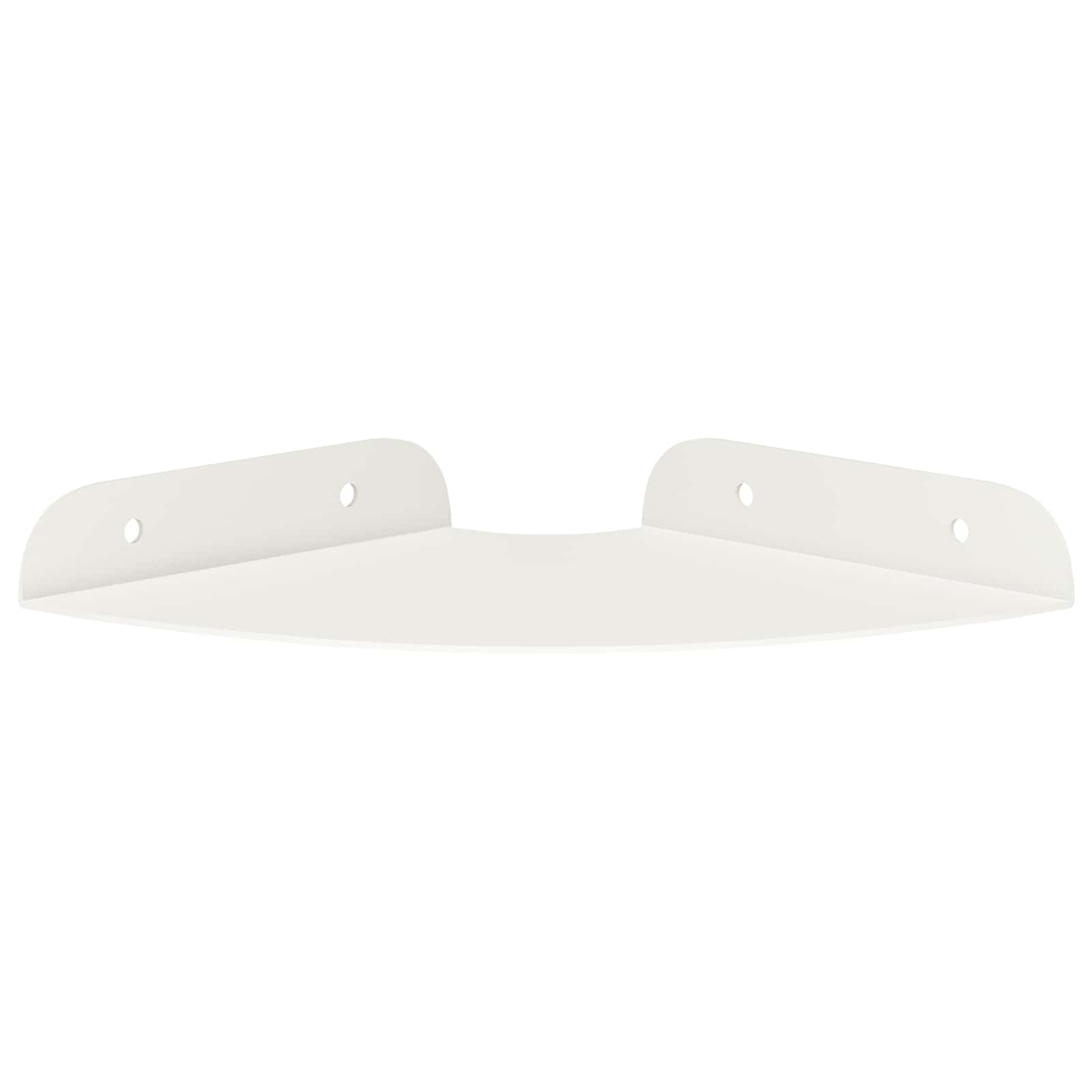 Étagère flottante avec étagère 2 pcs Blanc 15 x 15 x 2 cm - XIOS