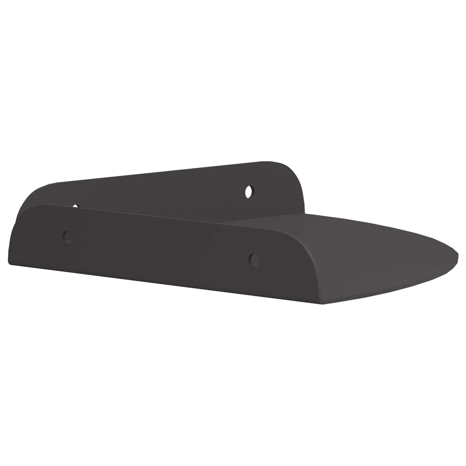 Étagère flottante avec étagère 2 pcs Noir 18 x 18 x 2 cm - XIOS