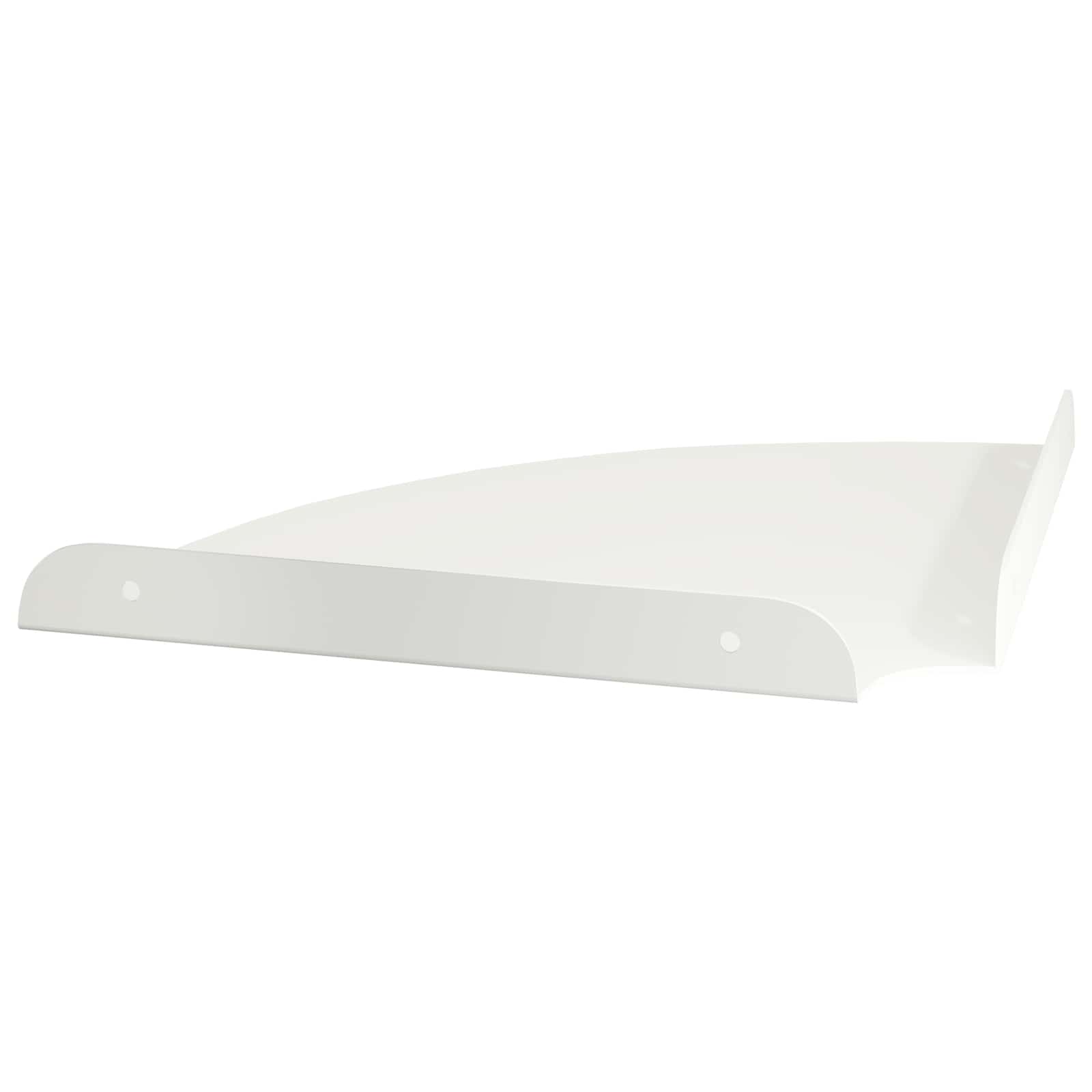Étagère flottante avec étagère 4 pcs Blanc 24 x 24 x 2 cm - XIOS