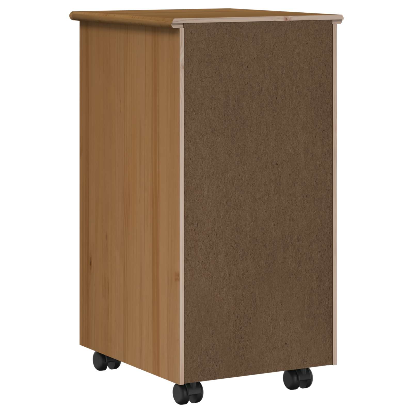 Cabinet roulant avec roue Marron miel 34 x 39 x 65,5 cm - XIOS