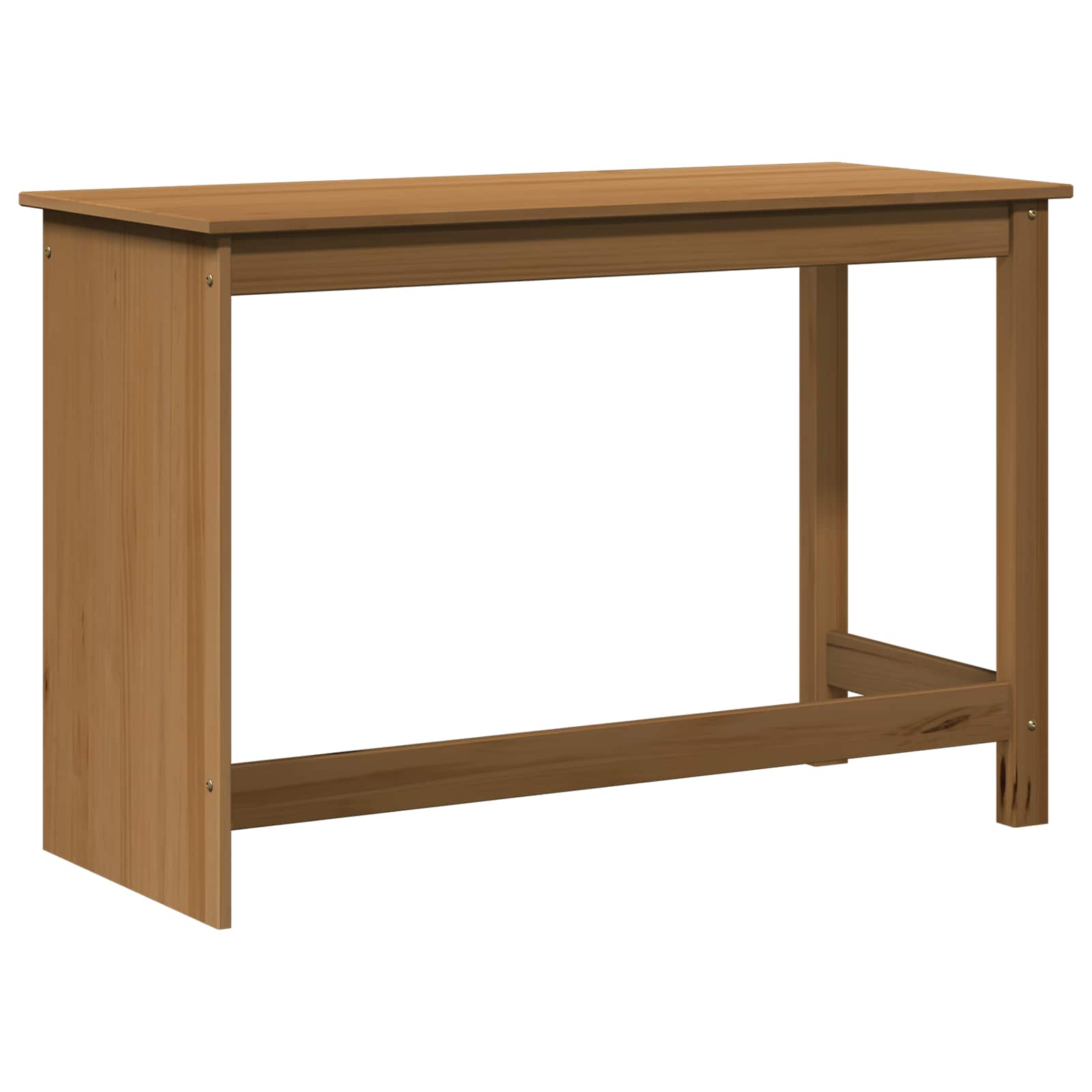 Bureau Marron miel 112 x 50 x 75 cm Bois de Pin Massif - XIOS