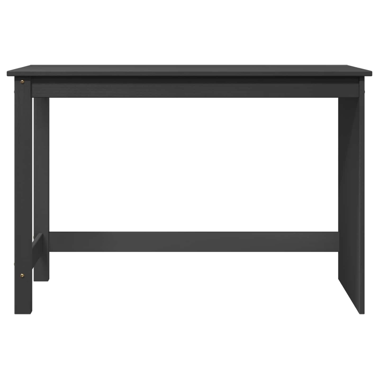 Bureau Gris 112 x 50 x 75 cm Bois de Pin Massif - XIOS
