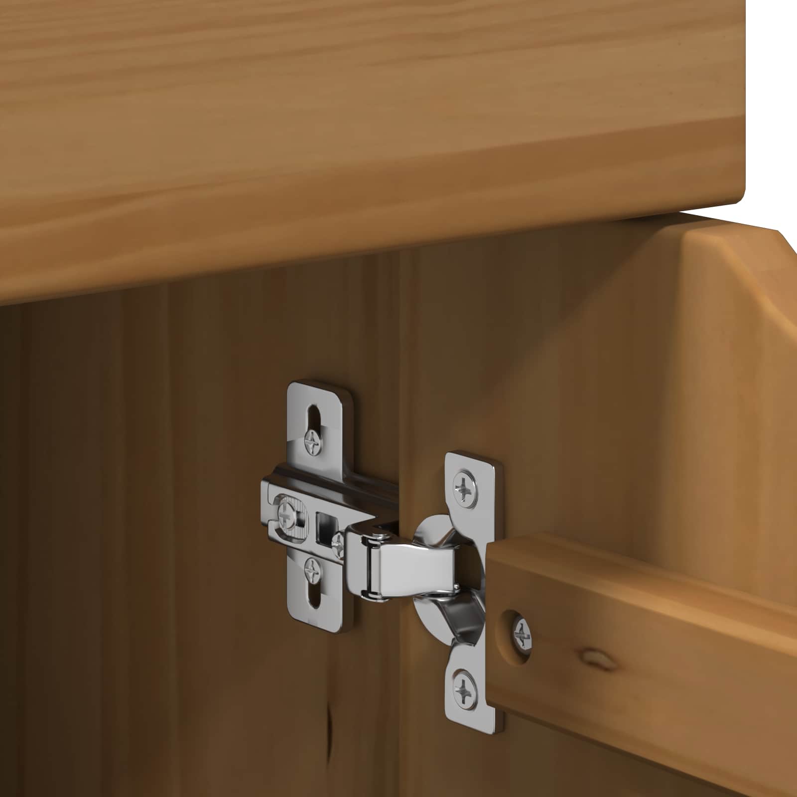 Cabinet roulant avec roue Marron miel 63,5 x 39 x 65,5 cm - XIOS