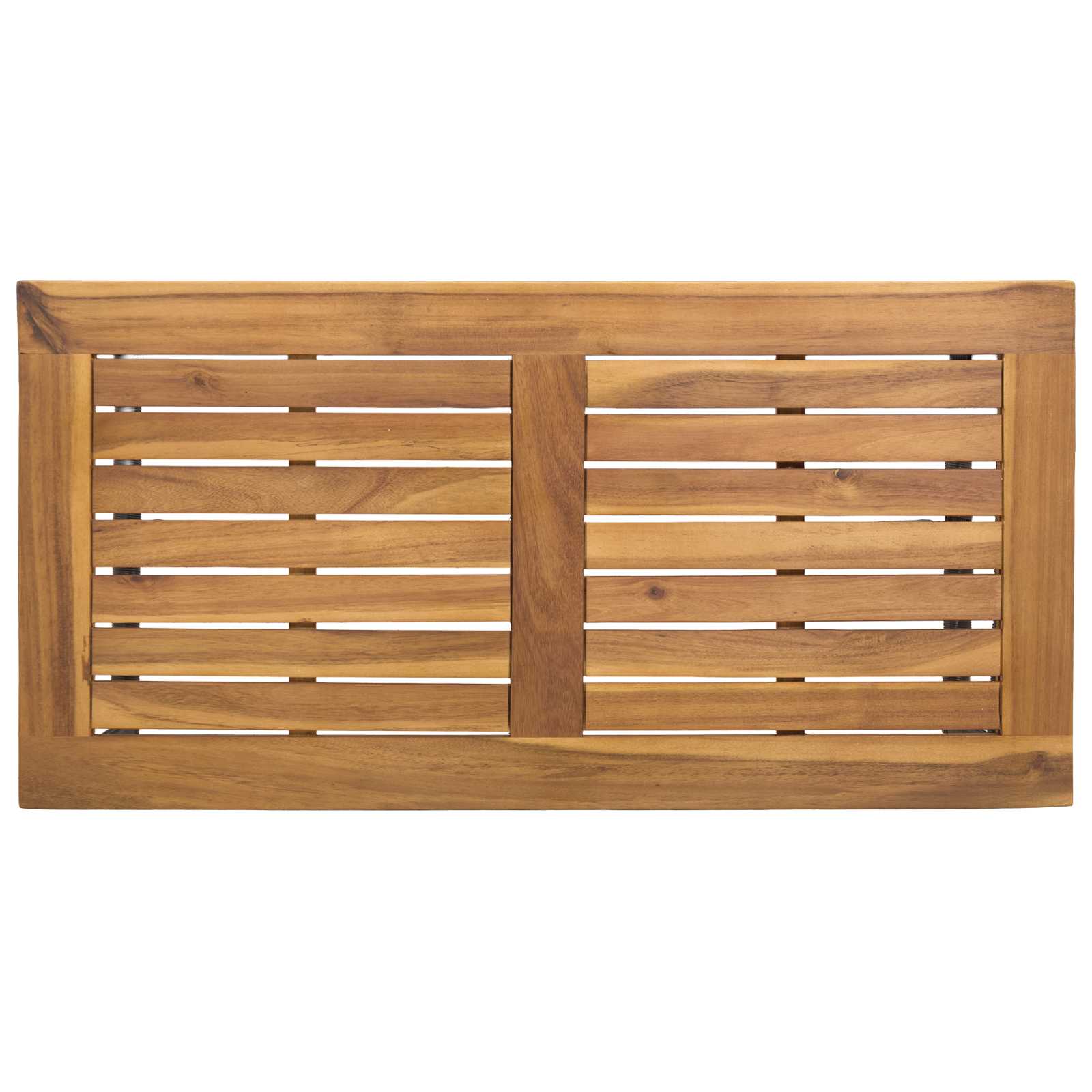 Ensemble de meubles d'extérieur 4 pcs Noir et blanc crème - XIOS