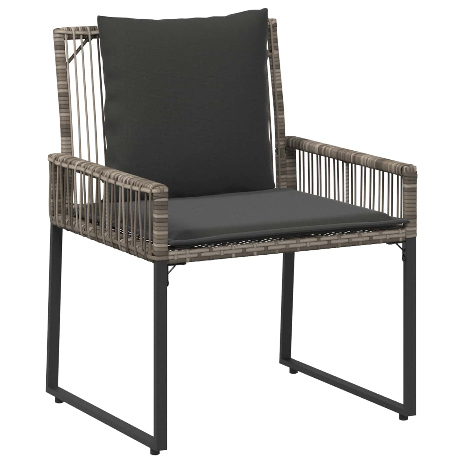 Ensemble de meubles d'extérieur 9 pcs Gris et Gris foncé - XIOS
