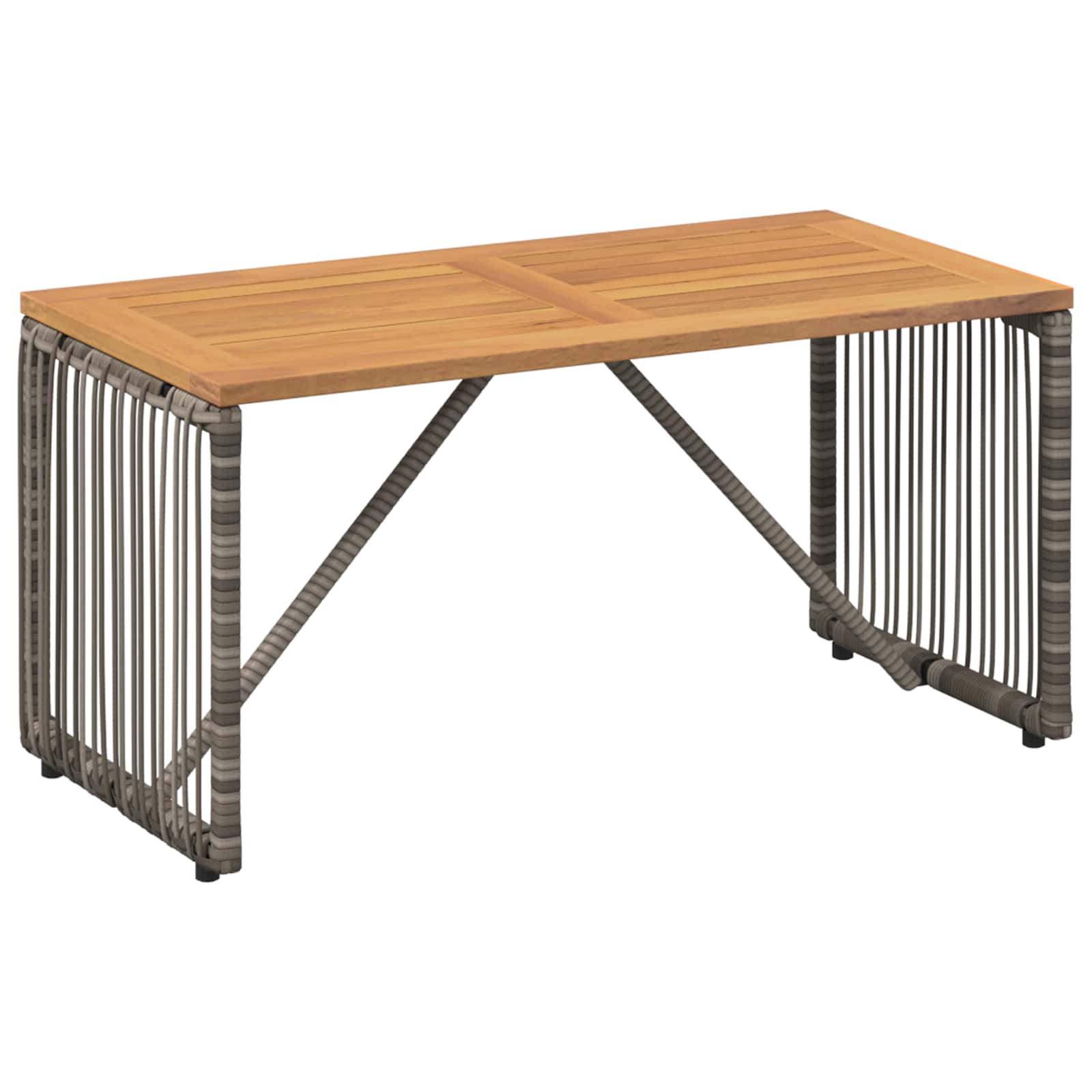 Ensemble de meubles d'extérieur 9 pcs Gris et Gris foncé - XIOS