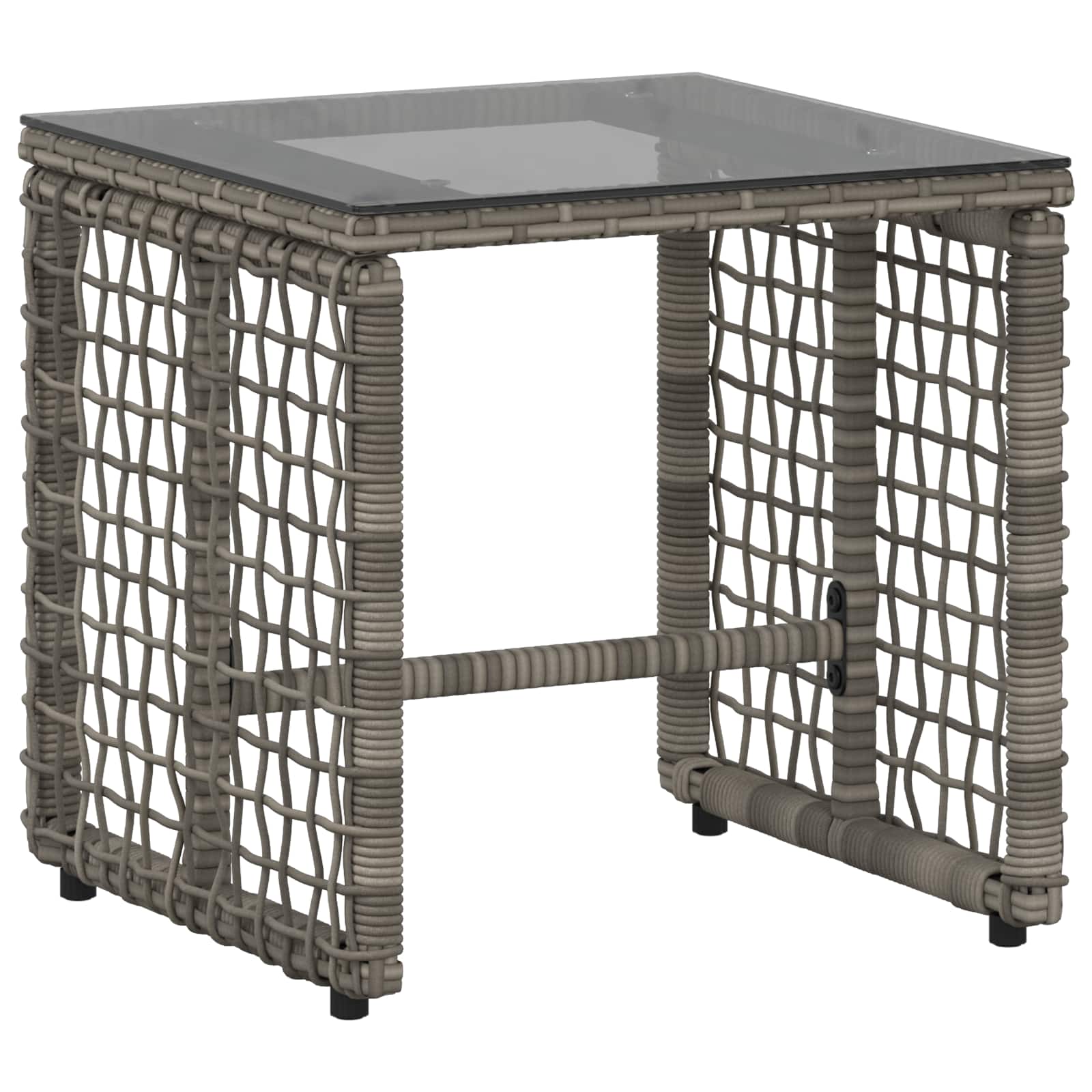 Ensemble de meubles d'extérieur 3 pcs Gris et marine - XIOS