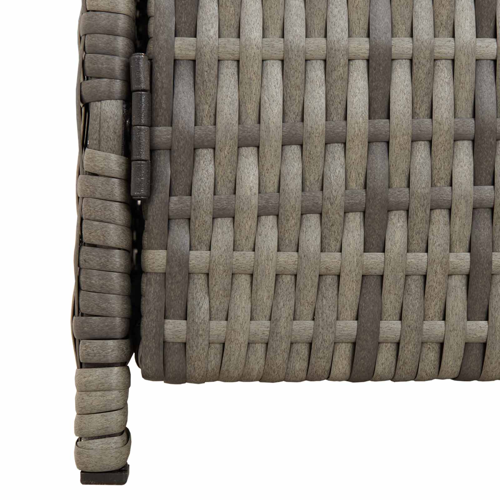 Armoire Gris 70 x 50 x 87 cm Polyester et Roly Ratten - XIOS