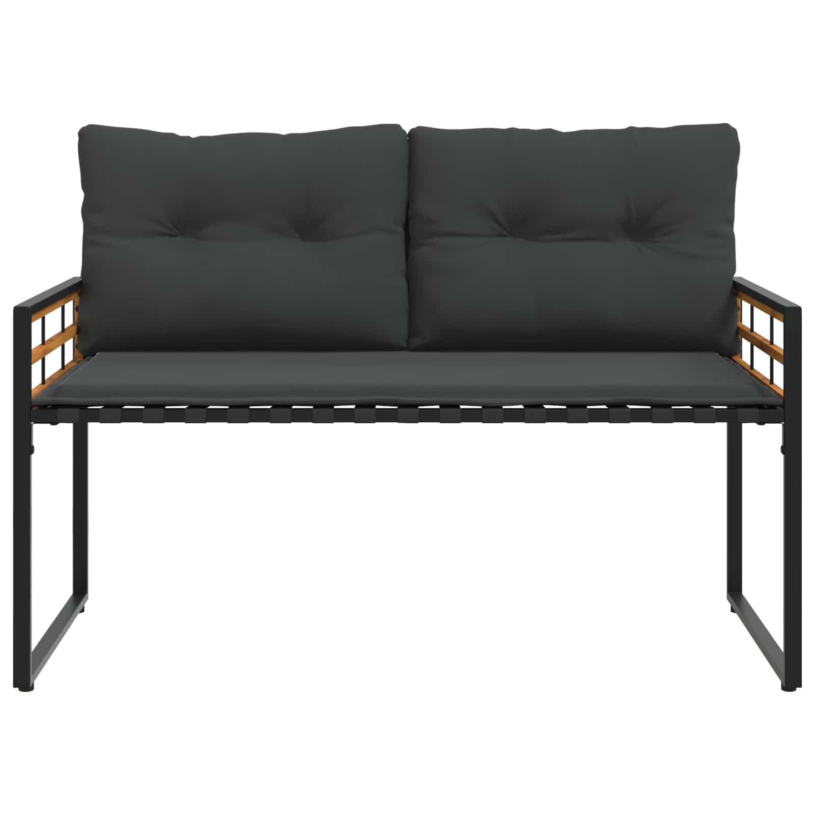 Ensemble de meubles d'extérieur avec coussin 4 pcs Gris foncé - XIOS