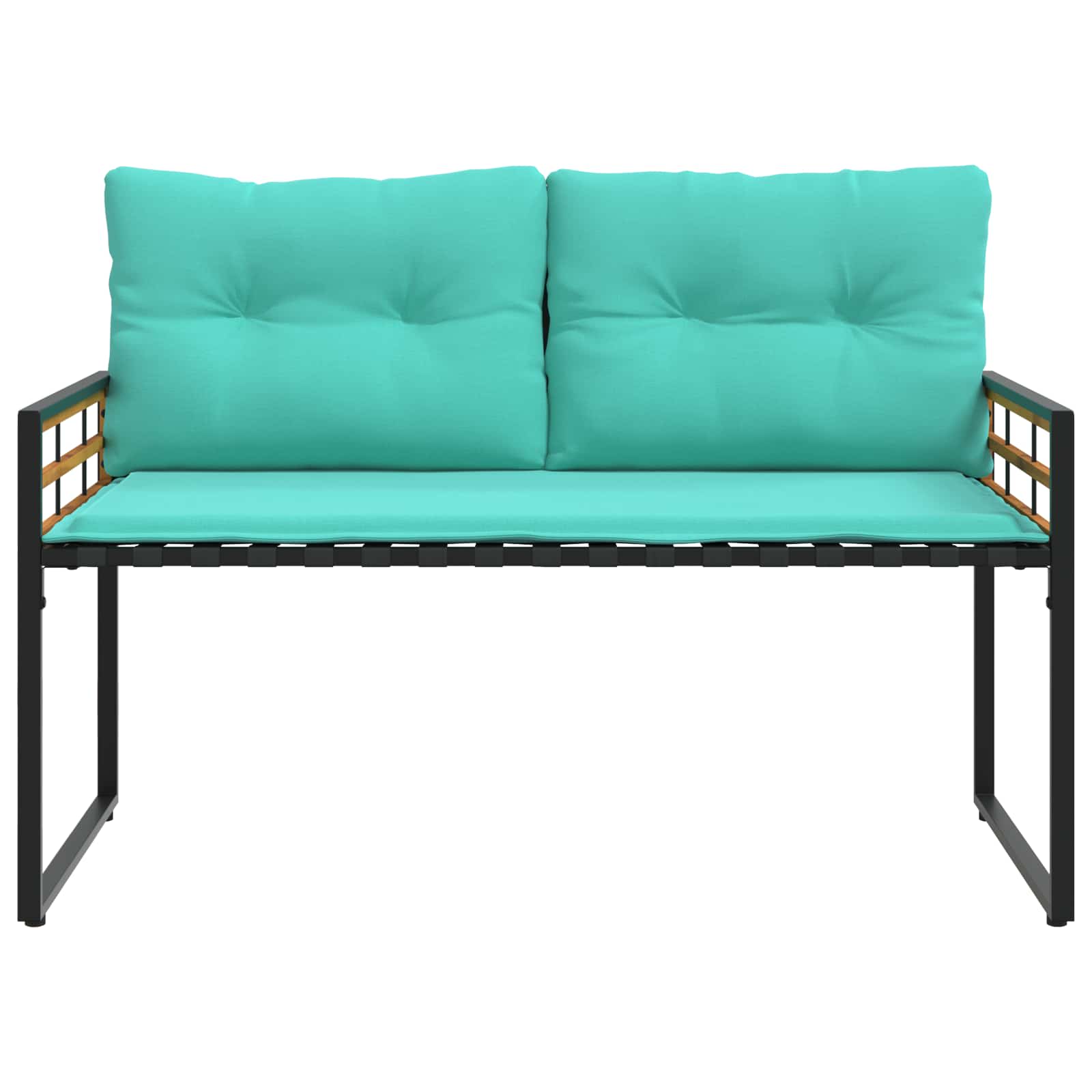 Ensemble de meubles d'extérieur avec coussin 4 pcs Turquoise - XIOS