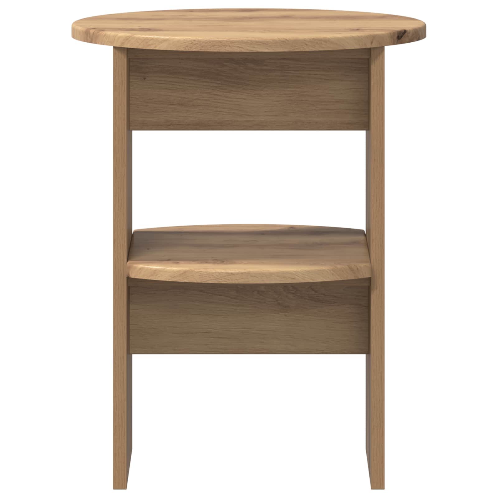 Meuble d'appoint 2 pcs Chêne Artisanal Ø40 x 50 cm - XIOS