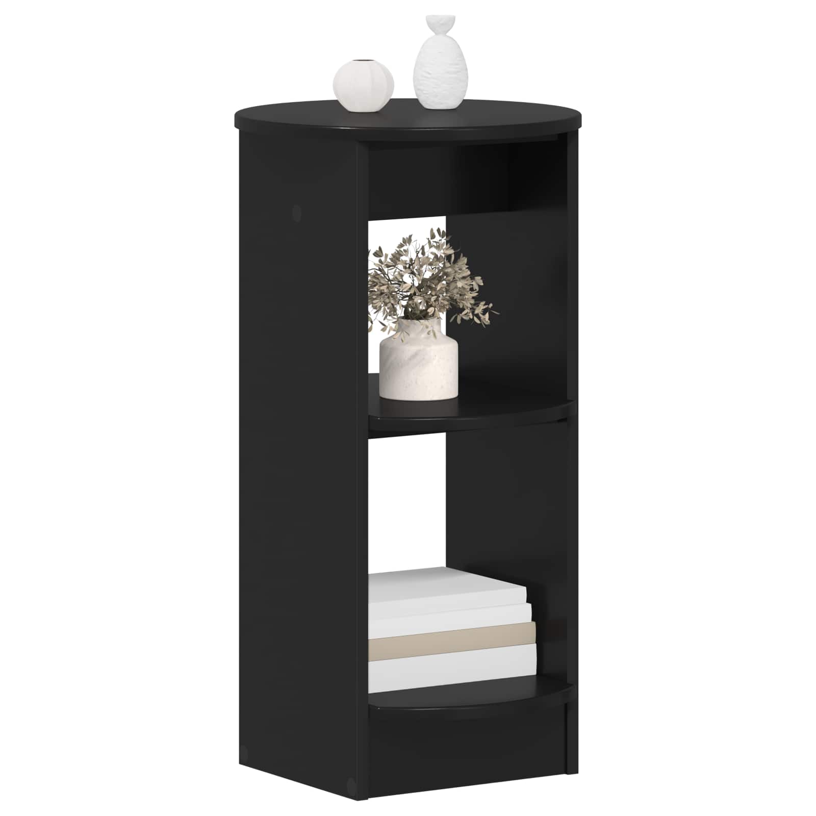 Meuble d'appoint Noir Bois d’ingénierie - XIOS