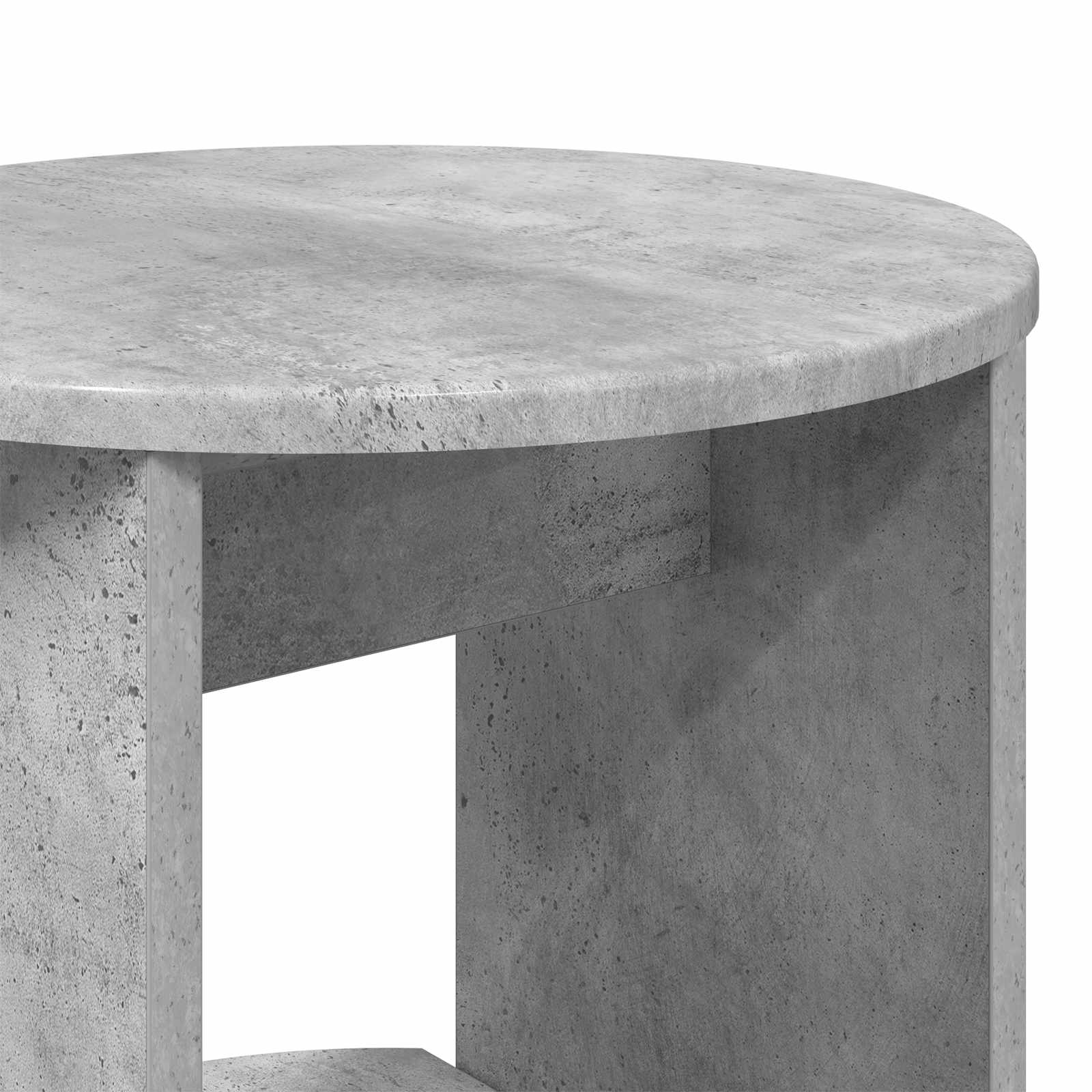 Meuble d'appoint Gris Béton Bois d’ingénierie - XIOS