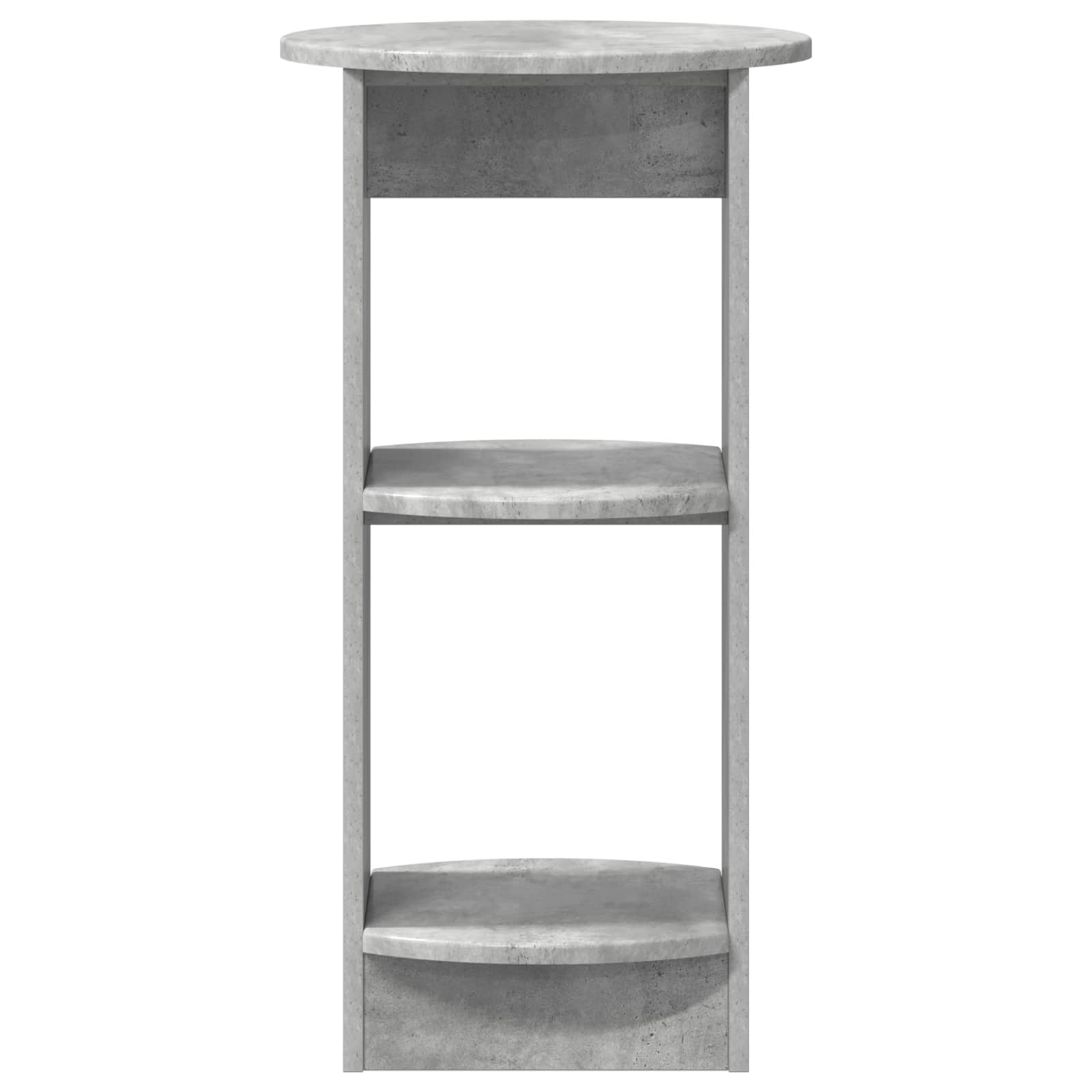 Meuble d'appoint Gris Béton Bois d’ingénierie - XIOS