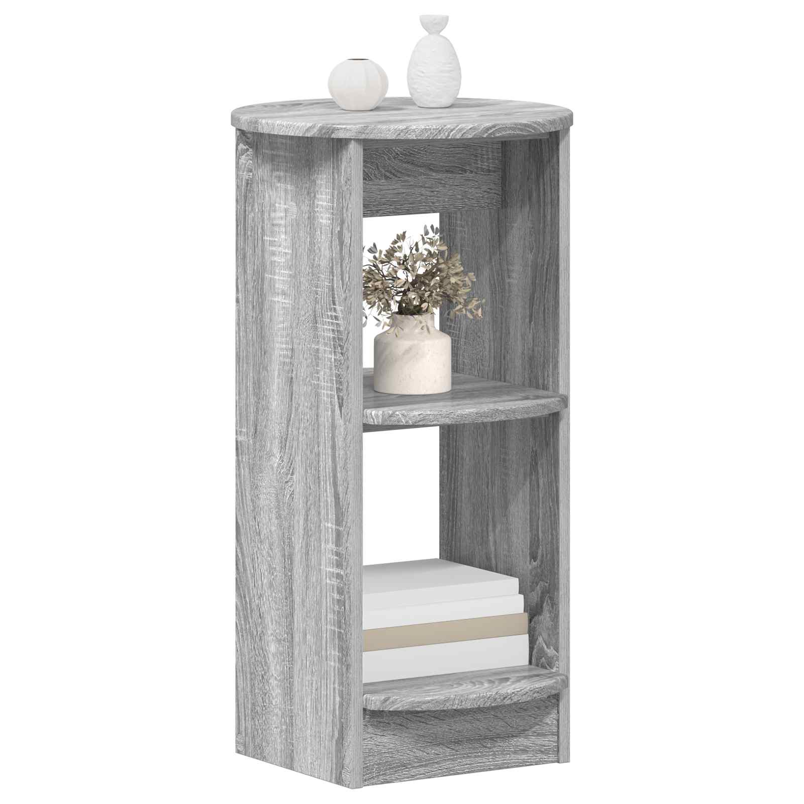 Meuble d'appoint Gris Sonoma 40 x 40 x 75 cm Bois d’ingénierie - XIOS